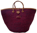 Resilient Handmade Sisal African Basket Tote Bag