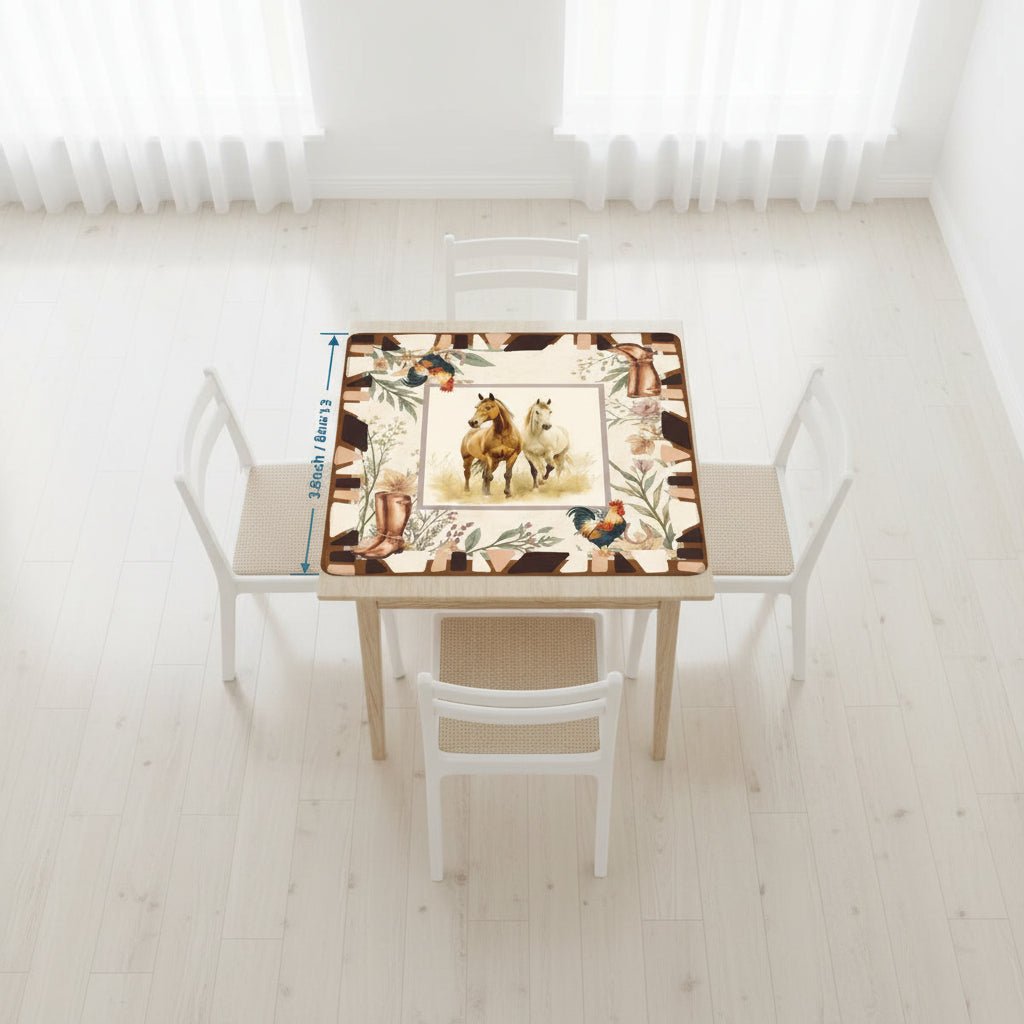 The Equestrian Mahjong Mat