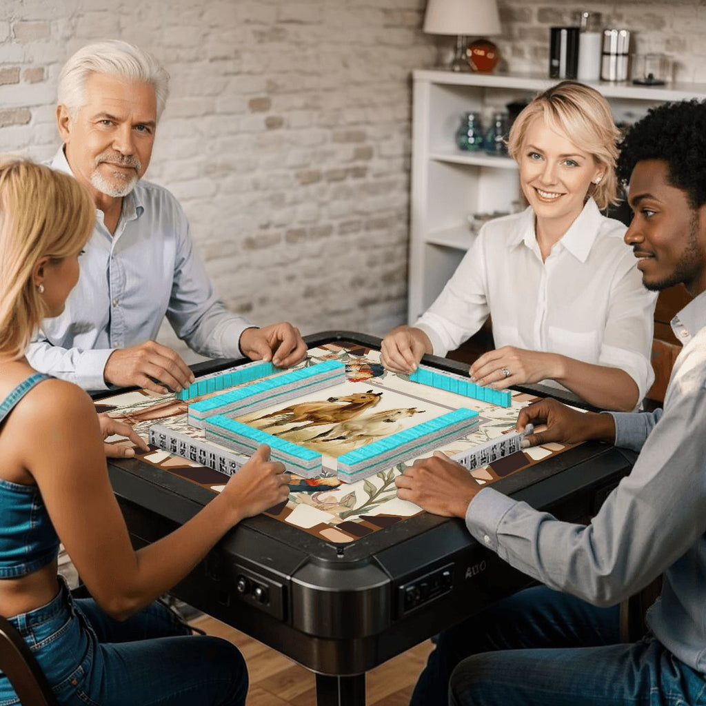 The Equestrian Mahjong Mat
